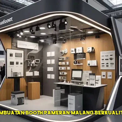 pembuatan booth pameran malang berkualitas